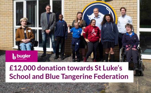 £12,000 donation towards St Luke’s School and Blue Tangerine