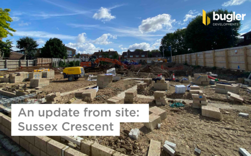 An update from site: Sussex Crescent