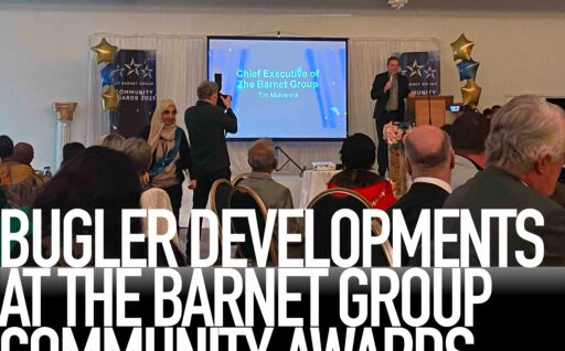 Bugler Developments at The Barnet Group Community Awards