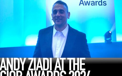 Andy Ziadi at the CIOB Awards 2024