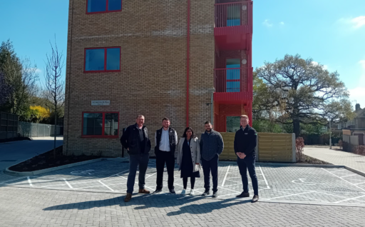 Celebrating completion at Broadfields