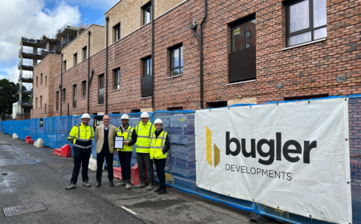 Vandome Close receives LABC Site Recognition Award