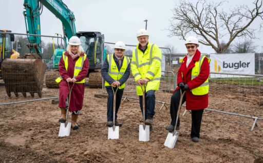 Celebrating Groundbreaking at The Oval