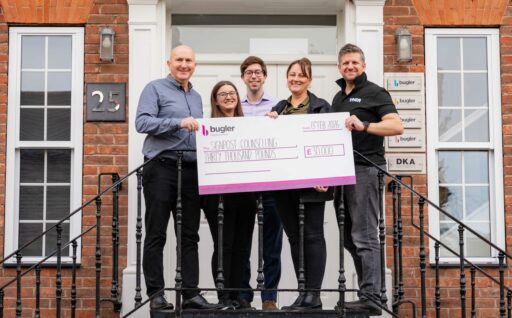 Bugler Foundation funds 1,000 Signpost Counselling sessions